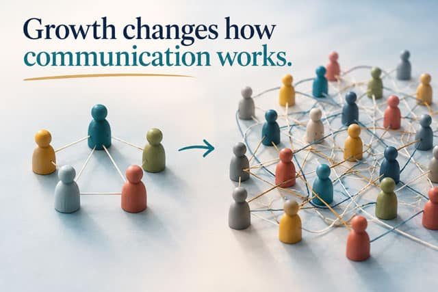 growth changes communication