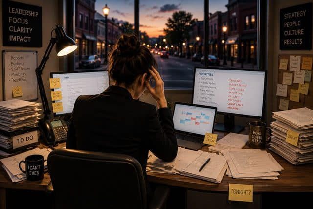 leadership bandwidth overload