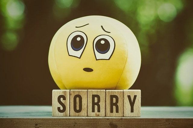 how to ruin an apology